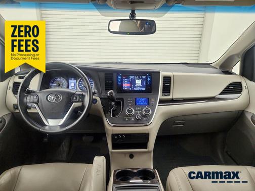 Blue 2015 Toyota Sienna XLE