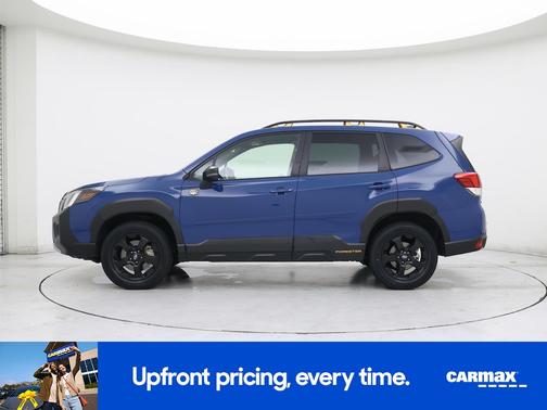 Blue 2022 Subaru Forester Wilderness