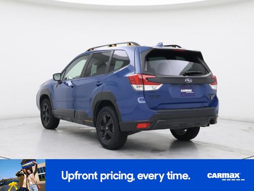 Blue 2022 Subaru Forester Wilderness