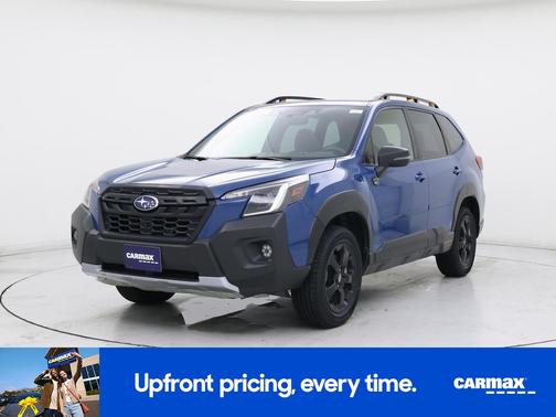 Blue 2022 Subaru Forester Wilderness
