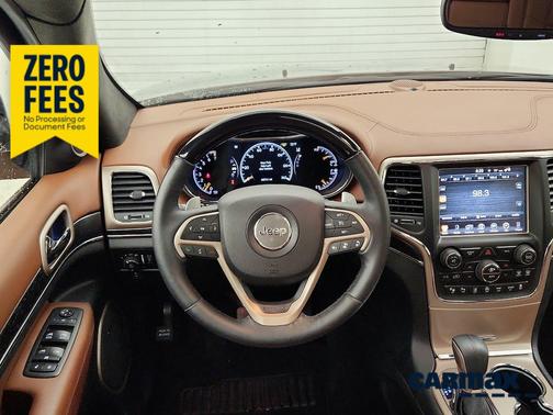 Blue 2017 Jeep Grand Cherokee Summit