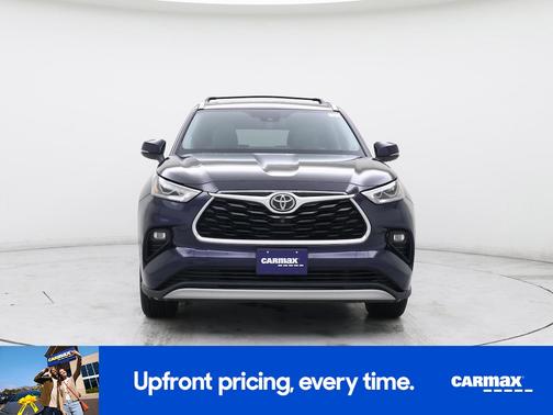 Blue 2021 Toyota Highlander Platinum