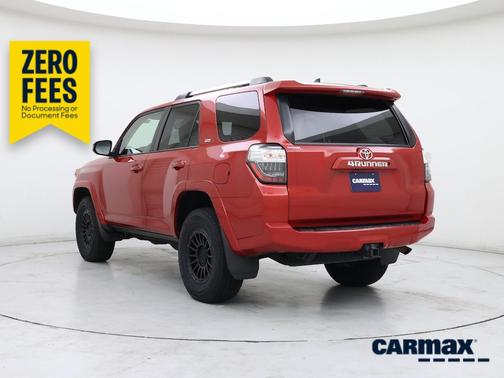 Red 2019 Toyota 4Runner SR5