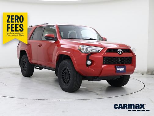 Red 2019 Toyota 4Runner SR5
