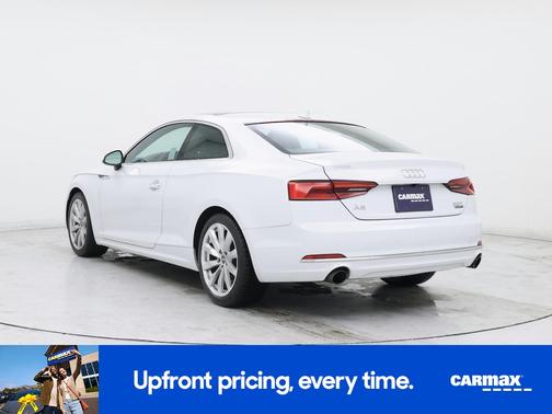 White 2018 Audi A5 Premium