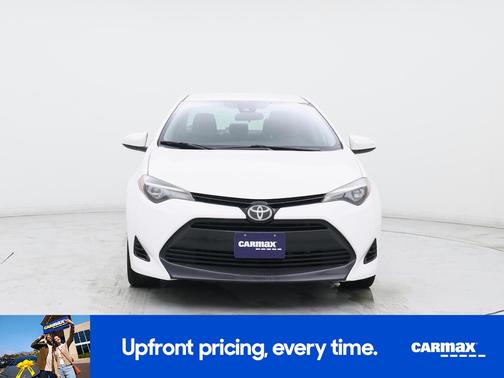 White 2017 Toyota Corolla LE