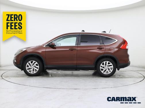 Red 2015 Honda CR-V EX-L
