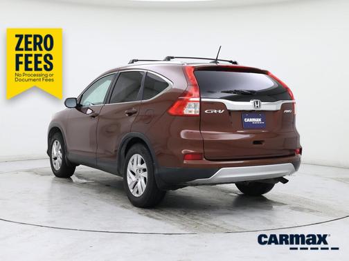 Red 2015 Honda CR-V EX-L