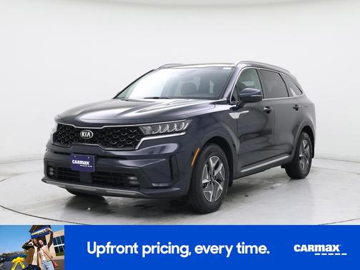 Blue 2021 Kia Sorento Hybrid EX