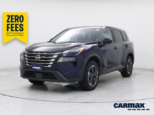 Blue 2025 Nissan Rogue SV