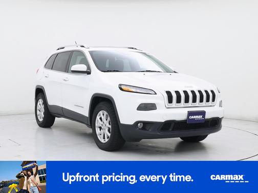 White 2015 Jeep Cherokee Latitude