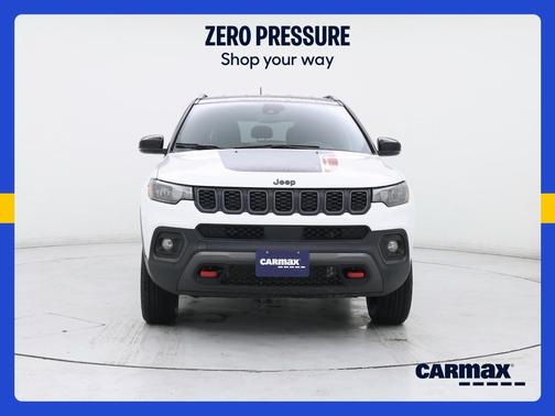 White 2025 Jeep Compass Trailhawk