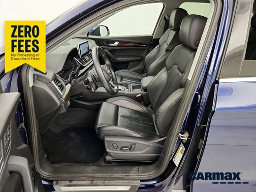 Blue 2018 Audi Q5 Premium Plus