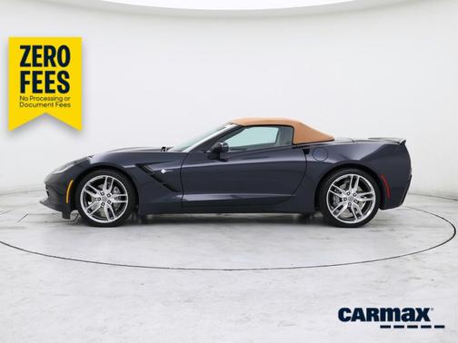 Blue 2015 Chevrolet Corvette Stingray
