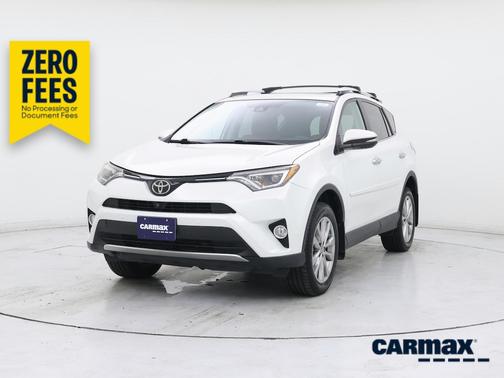 White 2016 Toyota RAV4 Limited