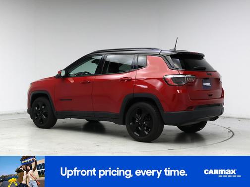 Red 2021 Jeep Compass Latitude