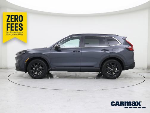 Gray 2025 Honda CR-V Hybrid Sport Touring