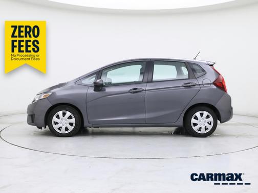 Gray 2017 Honda Fit LX