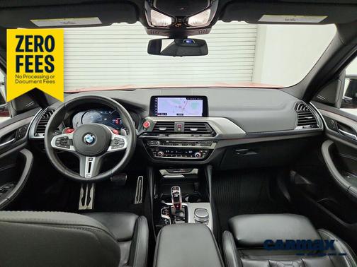 Red 2020 BMW X3 Competition