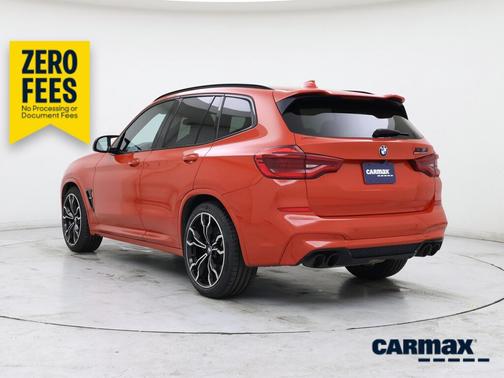 Red 2020 BMW X3 Competition