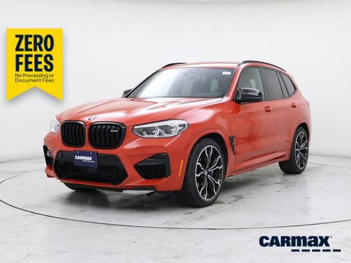 Red 2020 BMW X3 Competition