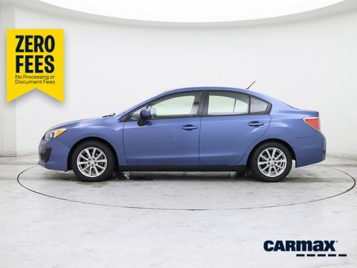 Blue 2014 Subaru Impreza 2.0I