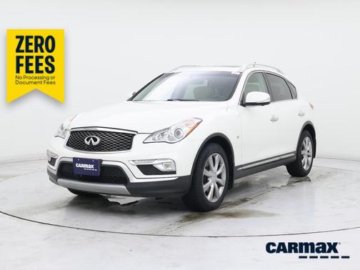 White 2016 INFINITI QX50