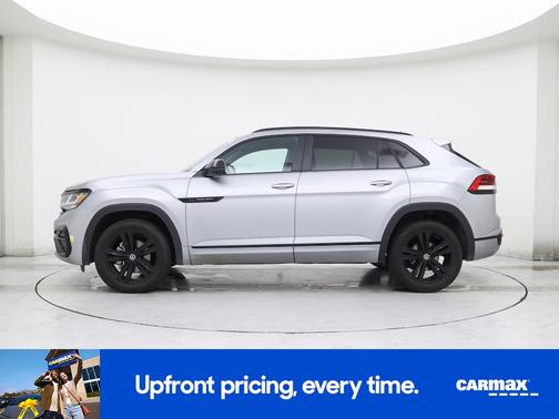 Silver 2023 Volkswagen Atlas Cross Sport SEL R-Line Black