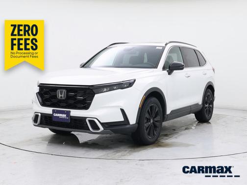 White 2023 Honda CR-V Hybrid Sport Touring