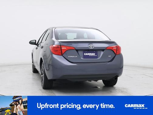 Blue 2018 Toyota Corolla SE