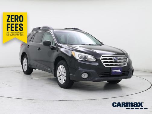 Black 2017 Subaru Outback 2.5I Premium