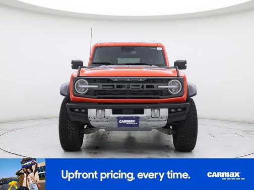 Orange 2022 Ford Bronco Raptor