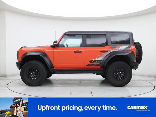 Orange 2022 Ford Bronco Raptor