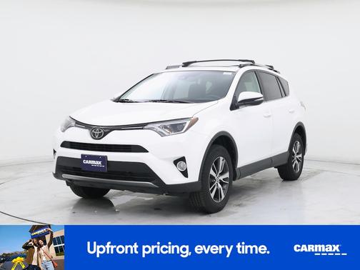 White 2018 Toyota RAV4 XLE