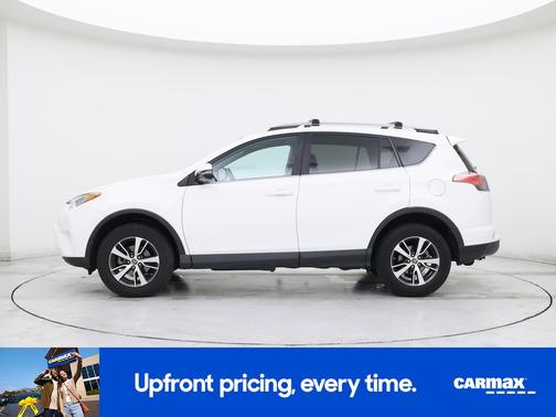 White 2018 Toyota RAV4 XLE