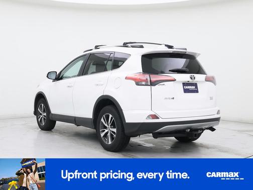 White 2018 Toyota RAV4 XLE