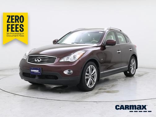 Burgundy 2015 INFINITI QX50 Journey