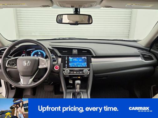 White 2017 Honda Civic EX-L