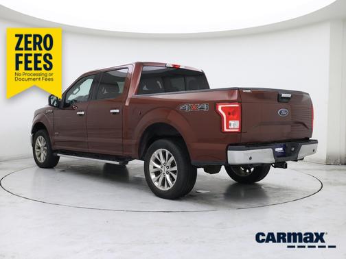 Burgundy 2016 Ford F-150 XLT