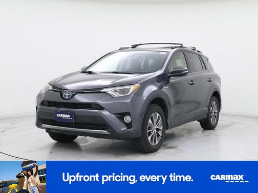 Gray 2016 Toyota RAV4 Hybrid XLE