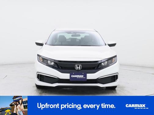 White 2020 Honda Civic LX