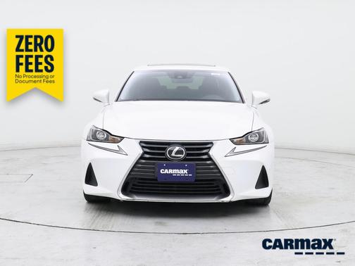 White 2017 Lexus IS 300