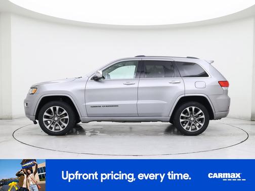 Silver 2017 Jeep Grand Cherokee Overland