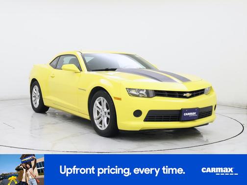 Yellow 2015 Chevrolet Camaro LS