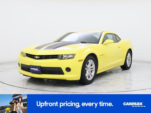 Yellow 2015 Chevrolet Camaro LS