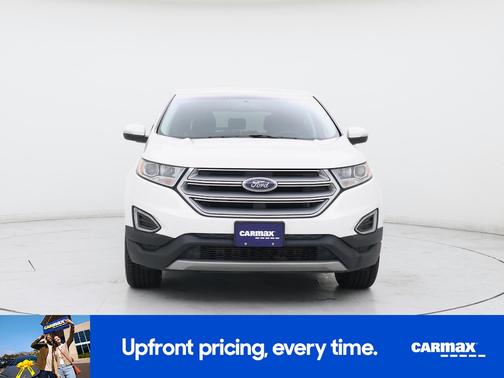 White 2018 Ford Edge Titanium