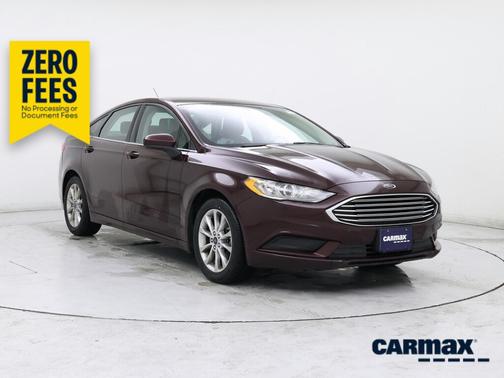 Burgundy 2017 Ford Fusion SE