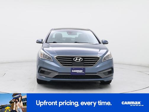 Blue 2015 Hyundai SONATA Limited