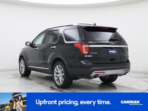 Black 2017 Ford Explorer Limited