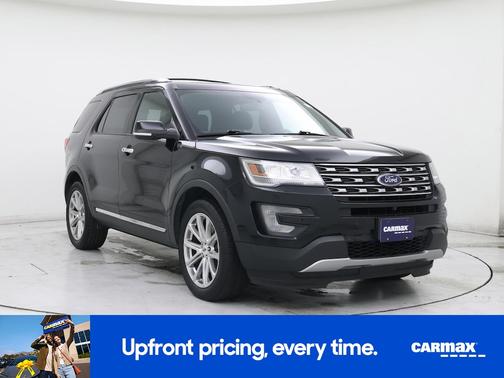 Black 2017 Ford Explorer Limited